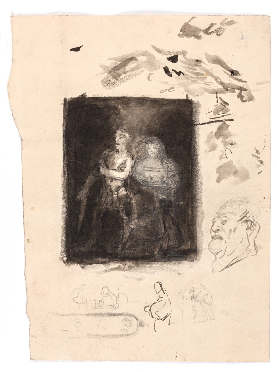 Studium dla "Diogenesa" autorstwa Oluf Hartmann