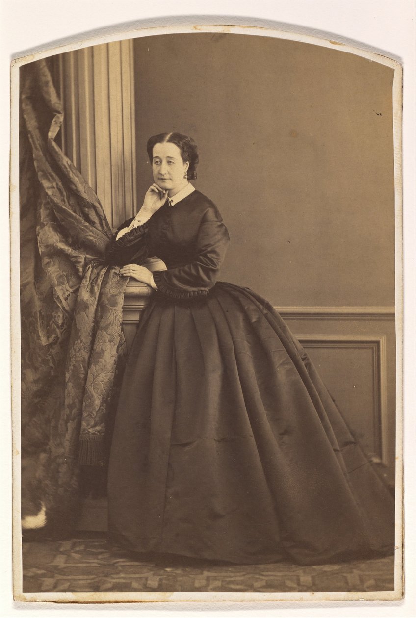 Cesarzowa Eugenia, 1860. autorstwa Olympe Aguado
