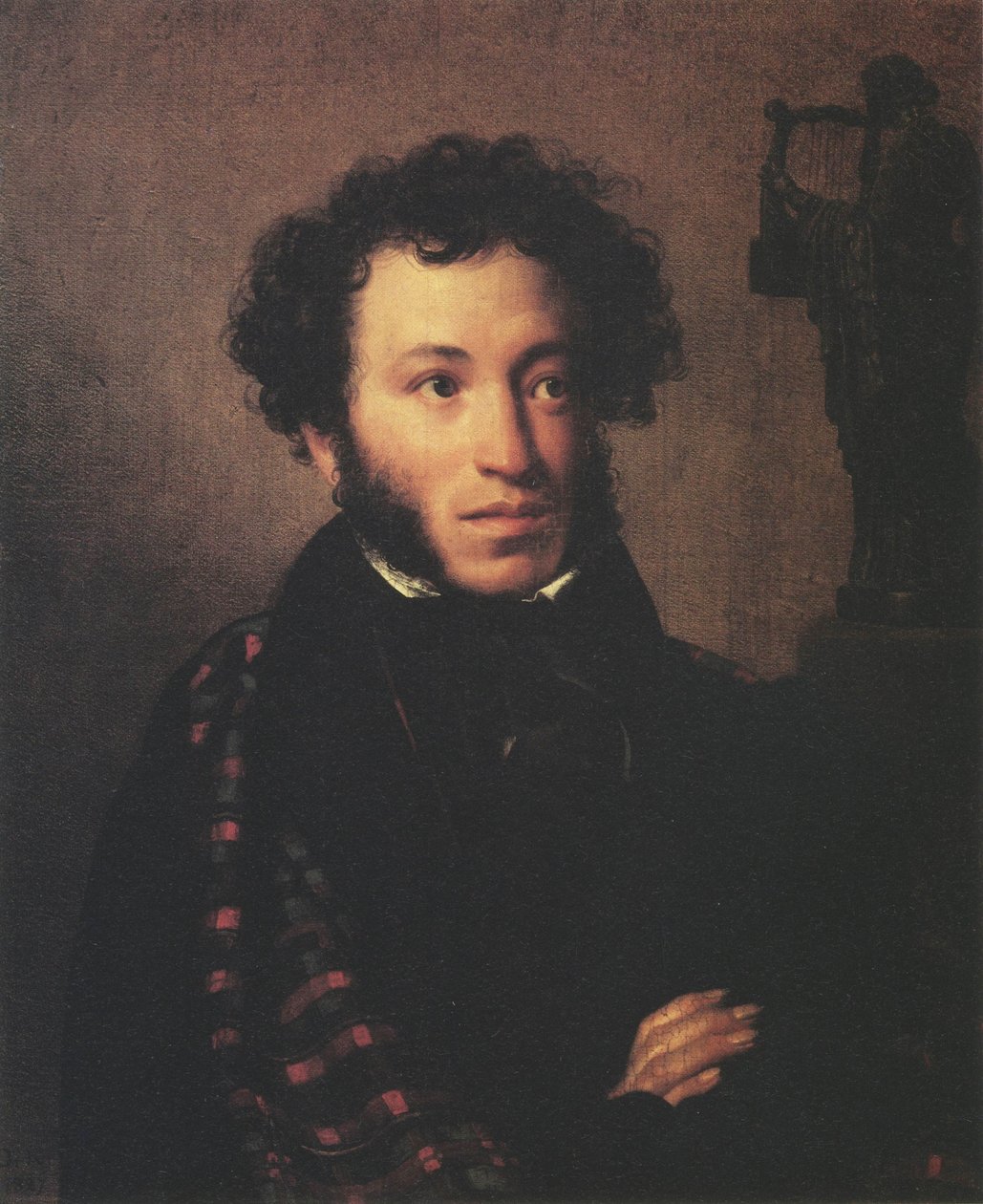 Portret Aleksandra Puszkina autorstwa Orest Kiprensky