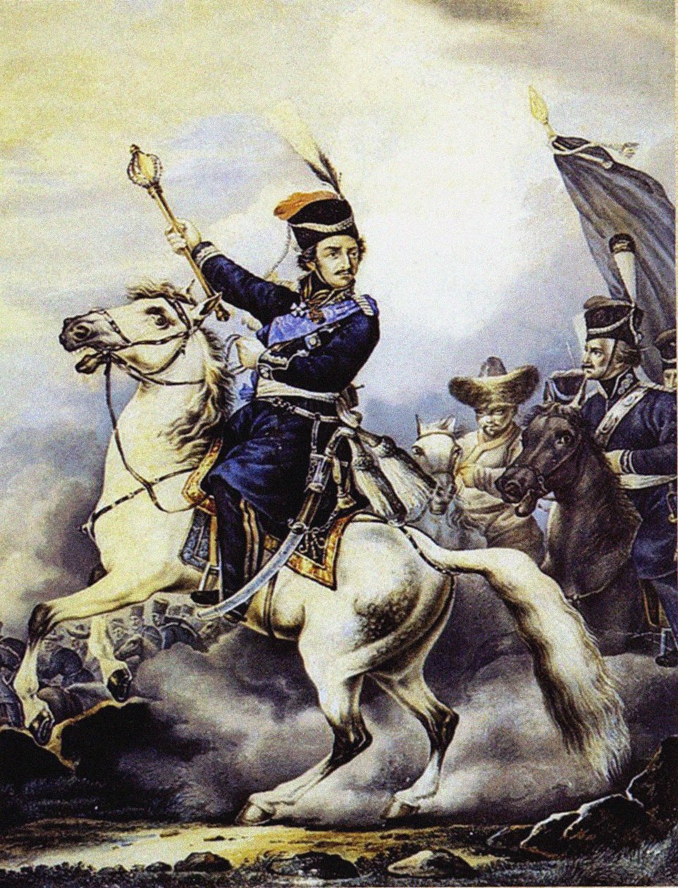 Hrabia Matwiej Iwanowicz Płatow 1757-1818 autorstwa Orlowski