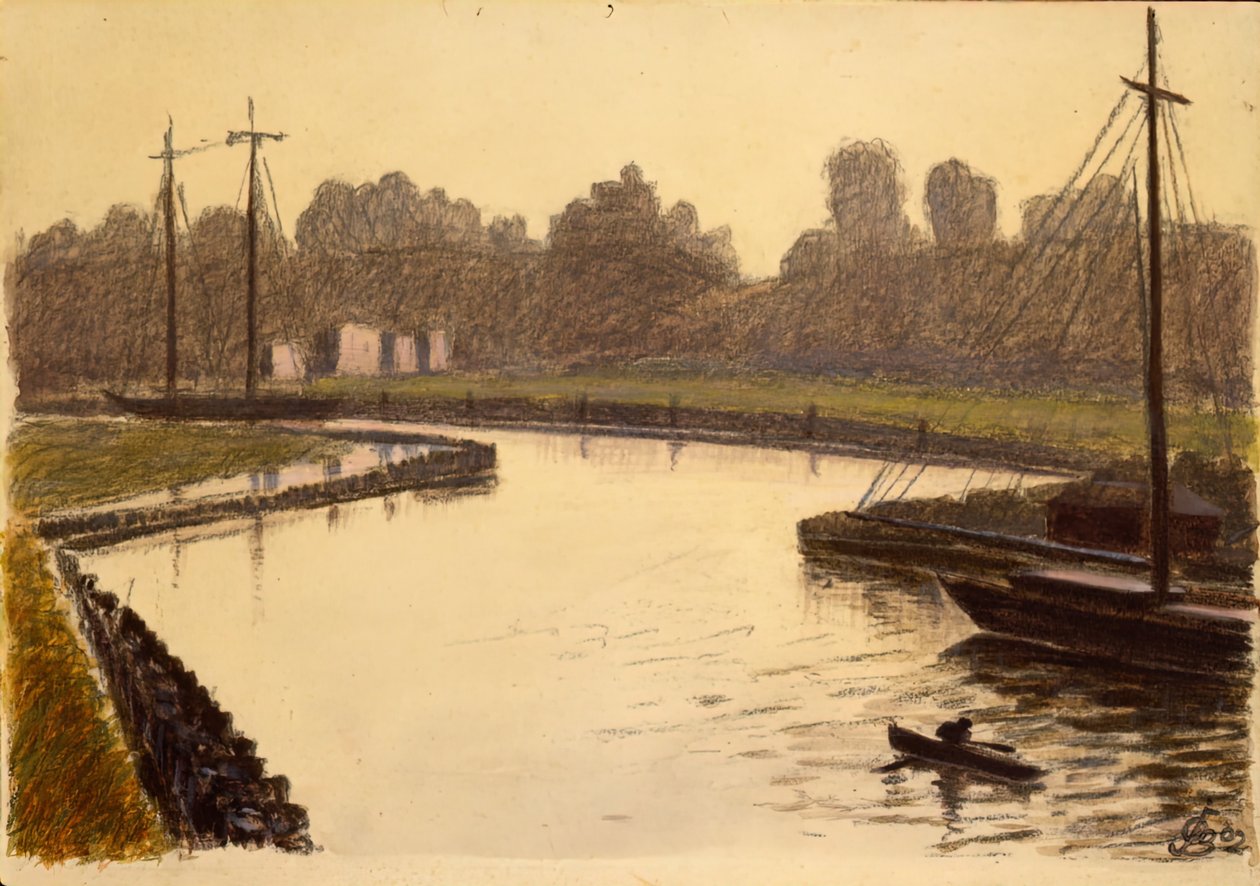 Bez tytułu, 1902. autorstwa Oscar Bluemner
