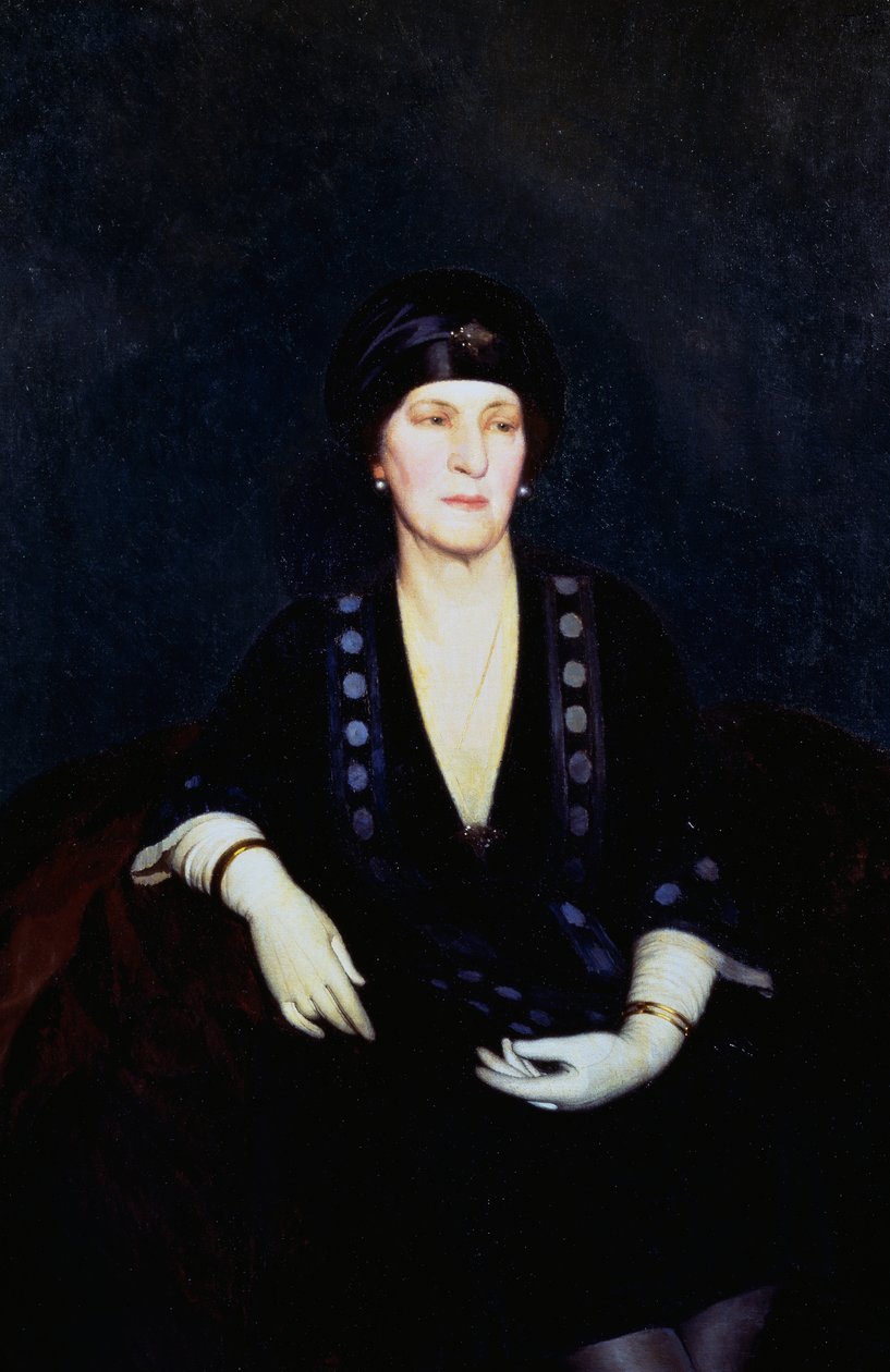 Portret Alaide Banti autorstwa Oscar Ghiglia
