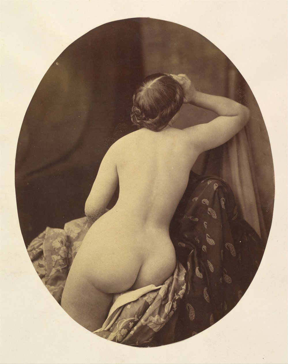 Ariadna, 1857. autorstwa Oscar Gustav Rejlander