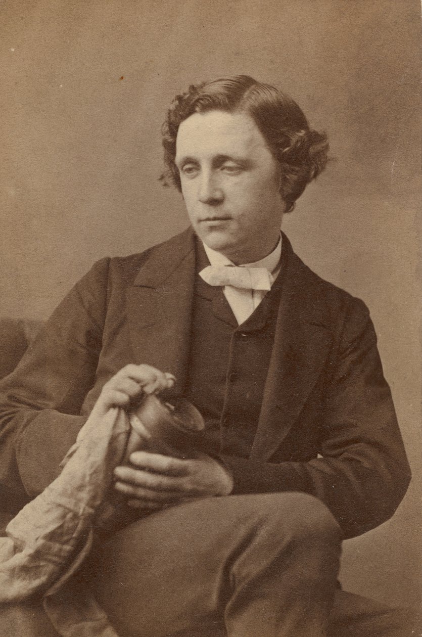 Lewis Carroll Charles Lutwidge Dodgson, 1863. autorstwa Oscar Gustav Rejlander