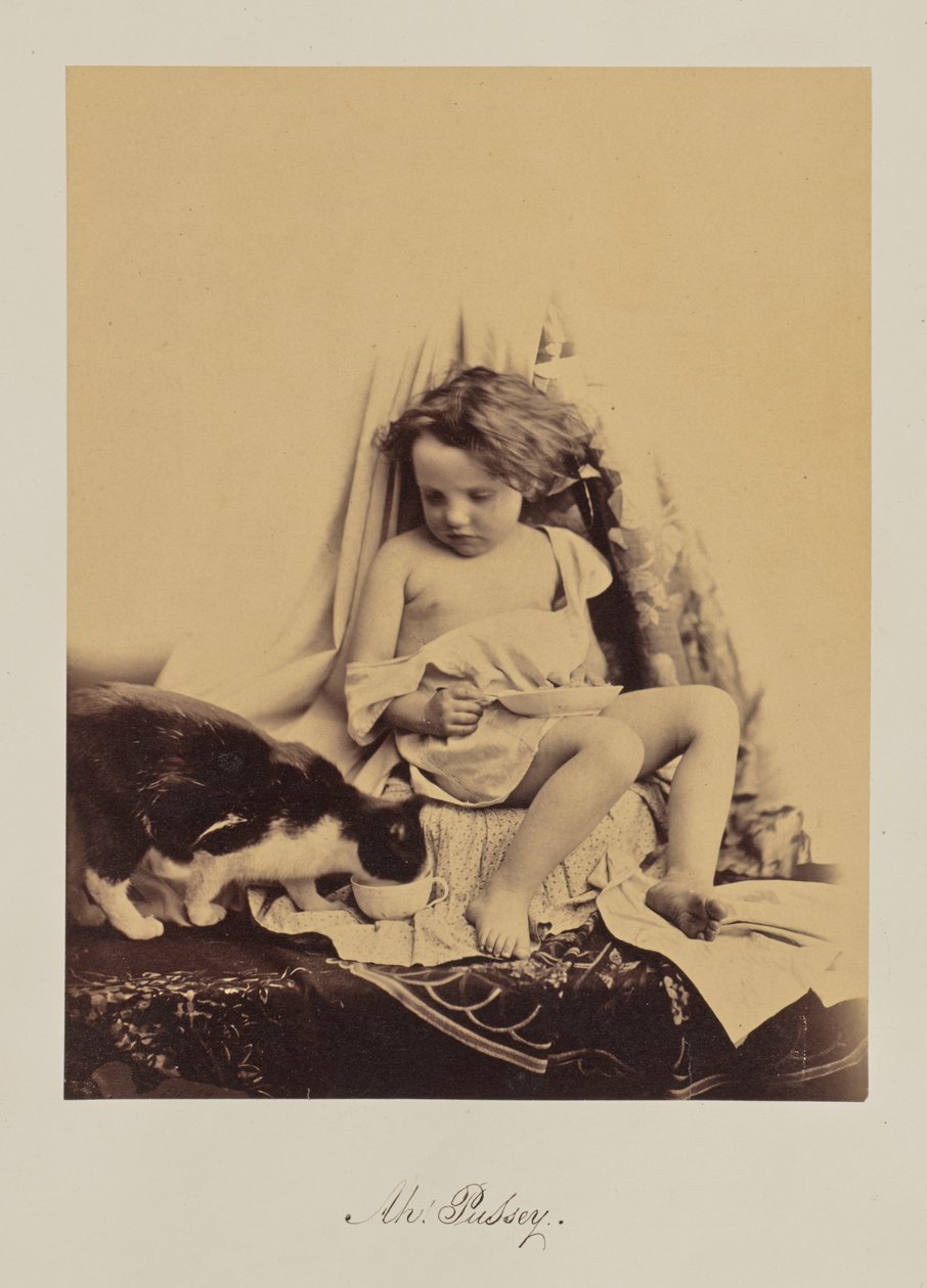 Pussey autorstwa Oscar Gustave Rejlander