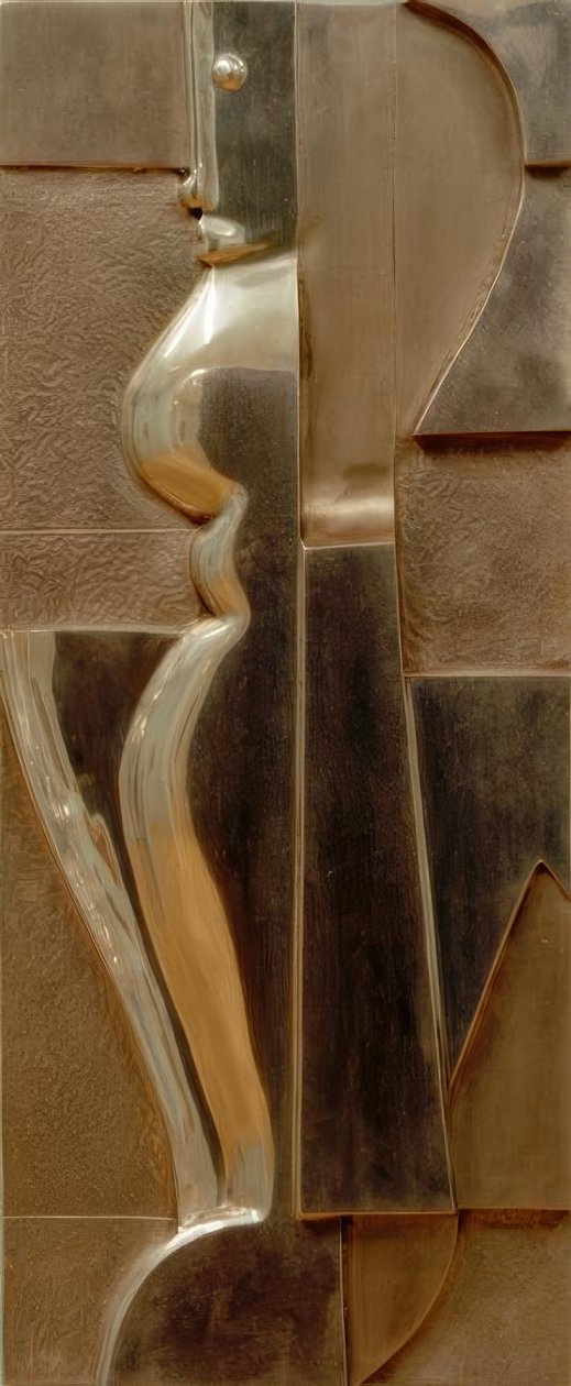Abstrakcyjna figura autorstwa Oskar Schlemmer