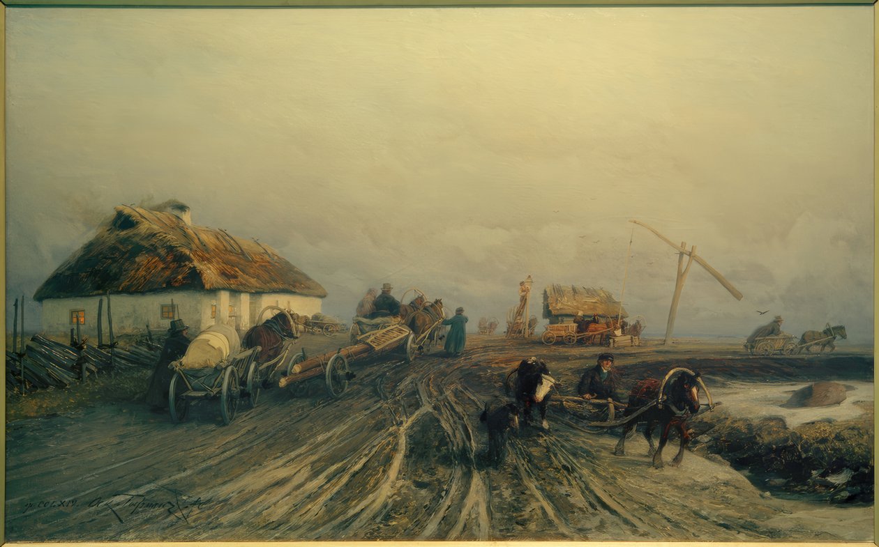 O. Hoffmann, wczesną wiosną w Estonii autorstwa Oskar Hoffmann