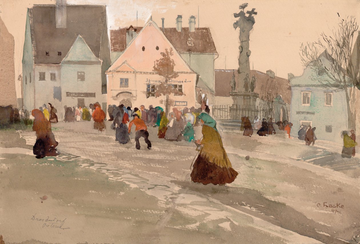 Drosendorf autorstwa Oskar Laske