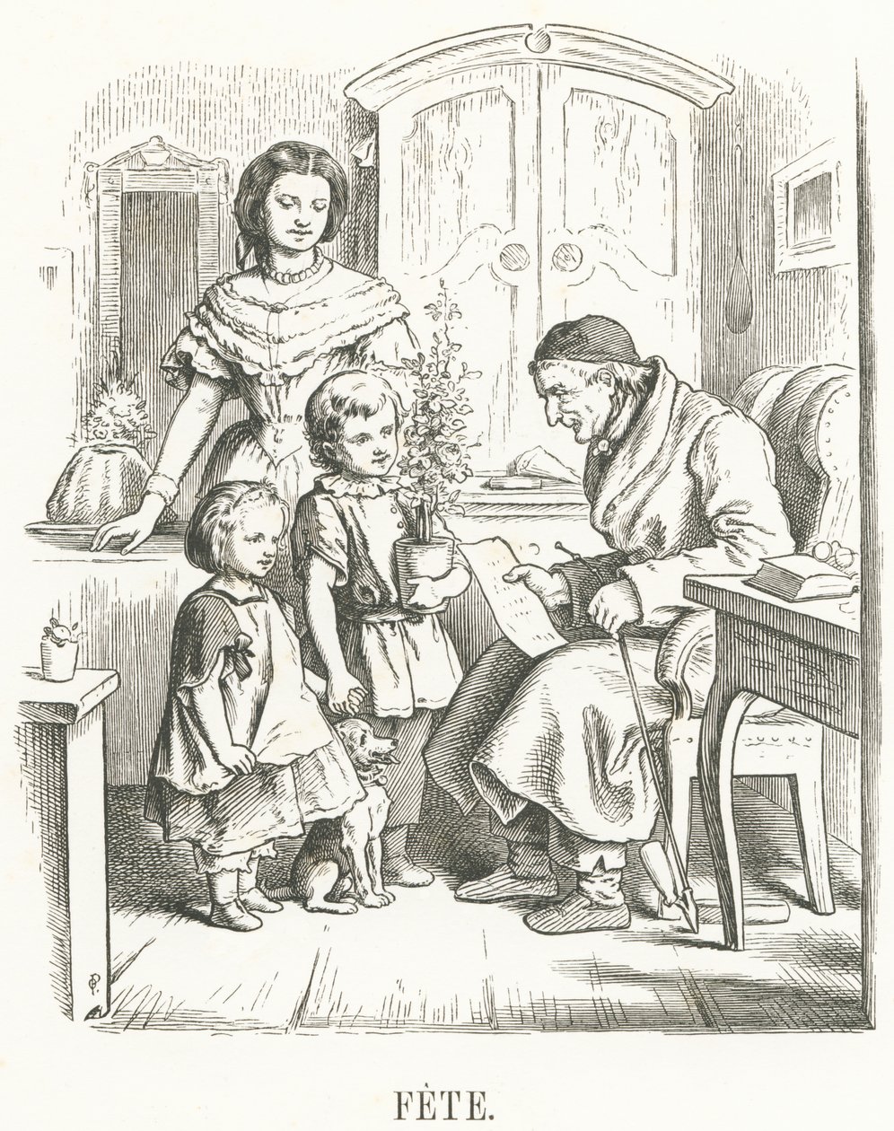 F: Uczta autorstwa Oskar Pletsch