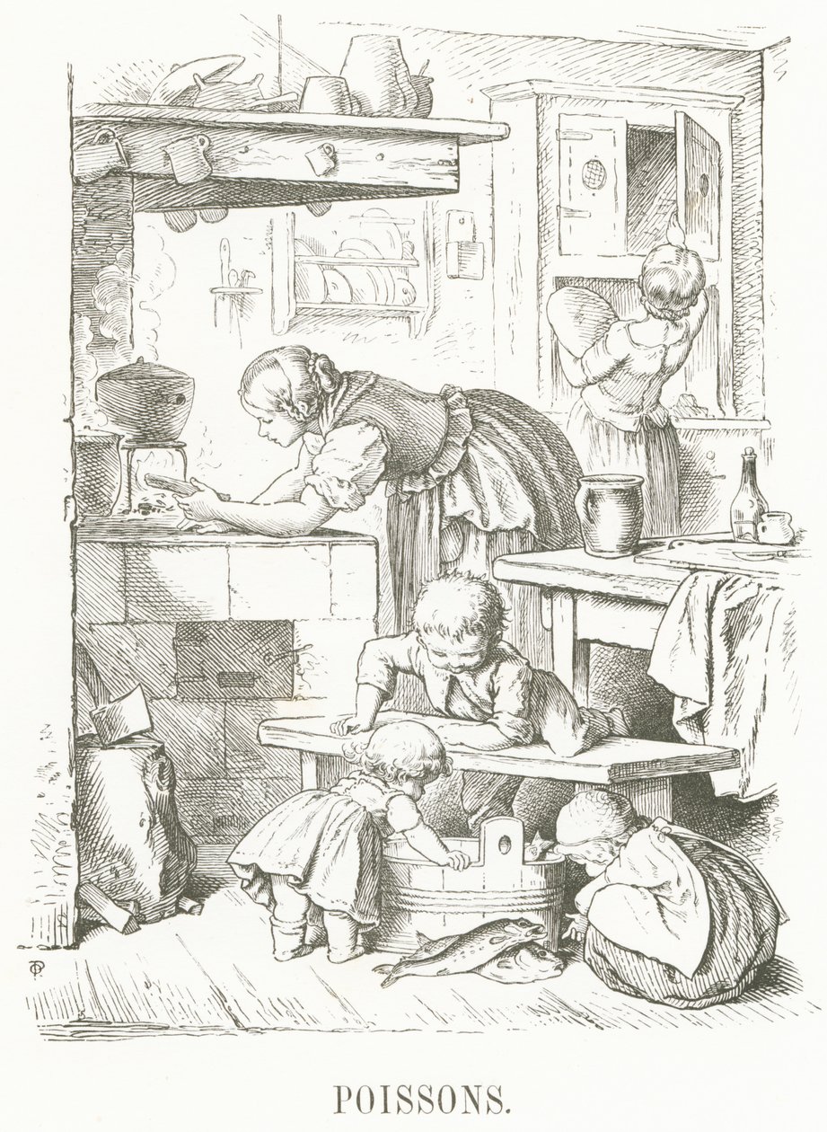 P: Ryby autorstwa Oskar Pletsch