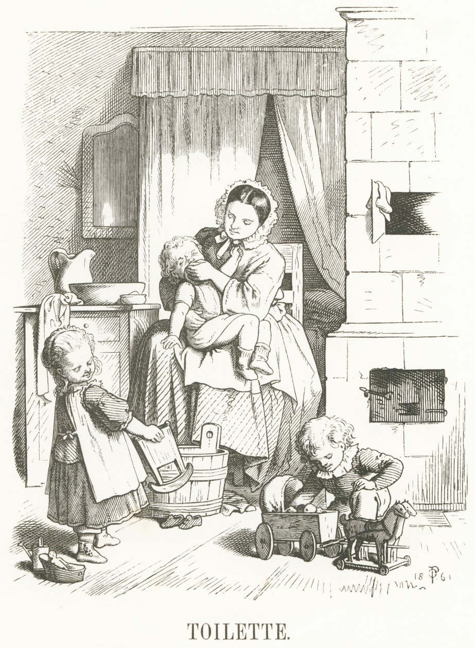 T: toaleta autorstwa Oskar Pletsch