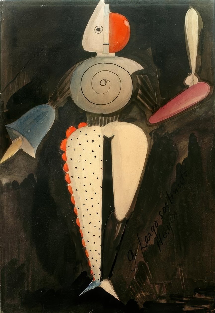Abstrakcyjny autorstwa Oskar Schlemmer