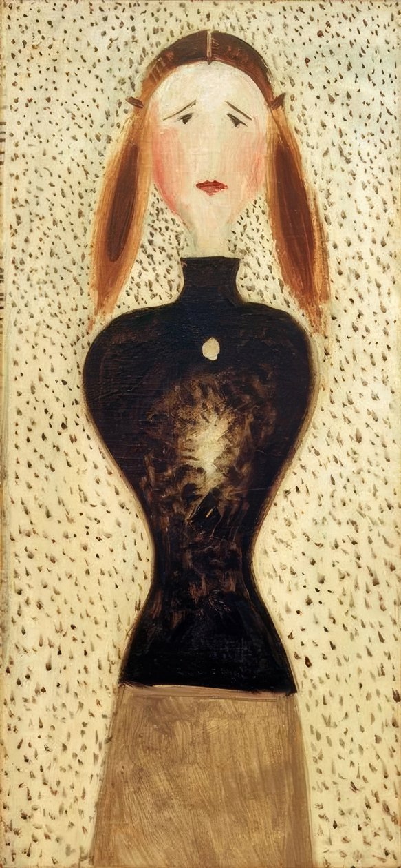 Figura z przodu autorstwa Oskar Schlemmer