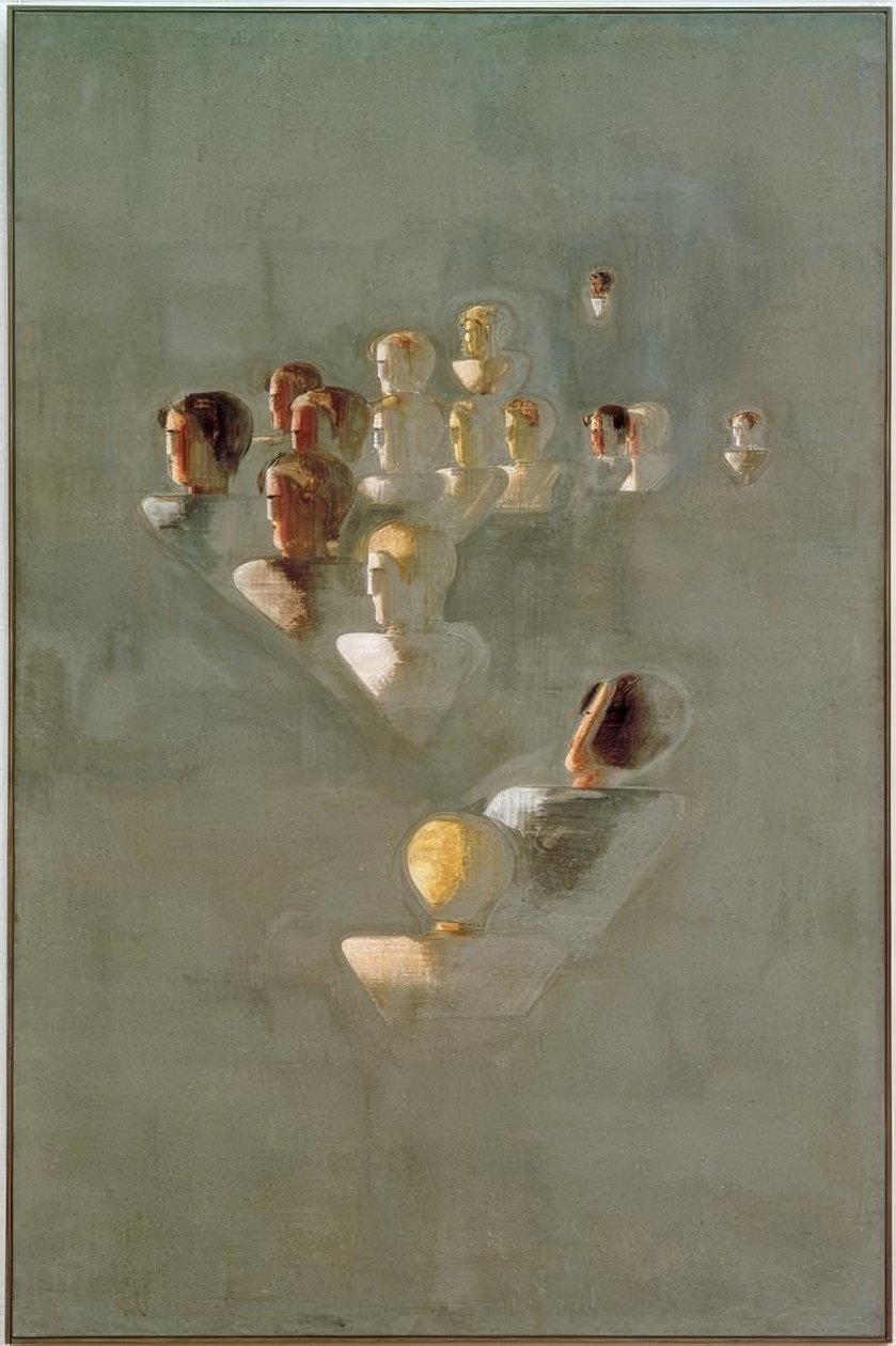 Cykl Folkwang: Lekcje III autorstwa Oskar Schlemmer