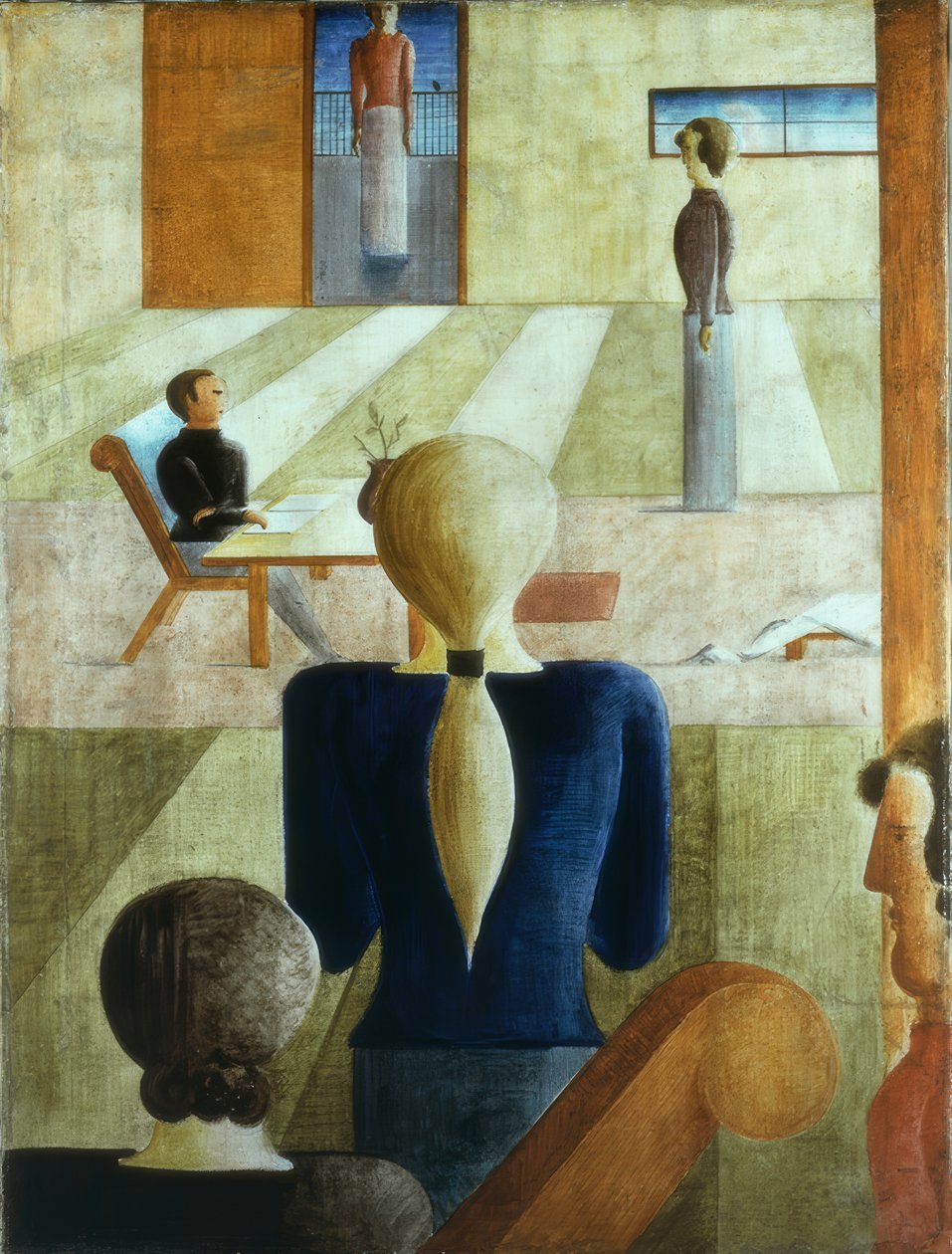 Szkoła dla kobiet autorstwa Oskar Schlemmer