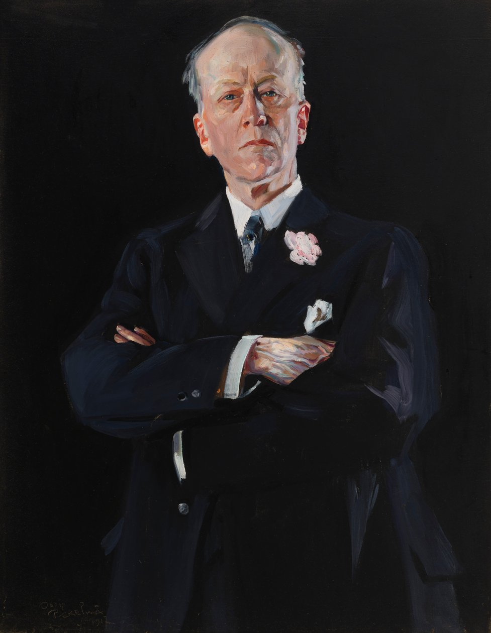 Dr Charles Doolittle Walcott, 1917. autorstwa Ossip Perelma