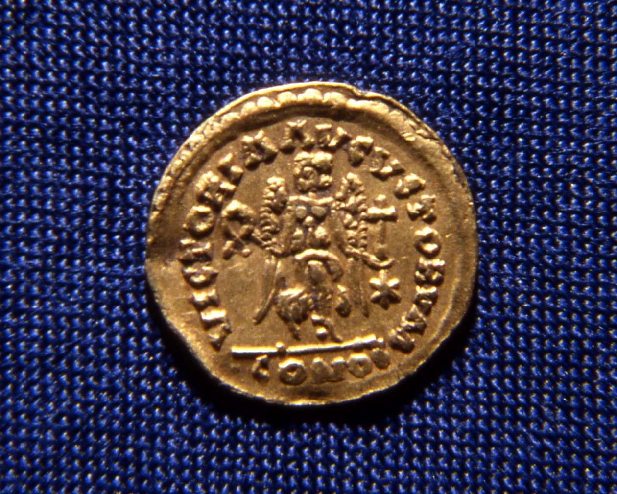 Moneta króla Totili, 541-52 (metalowa) autorstwa Ostrogothic