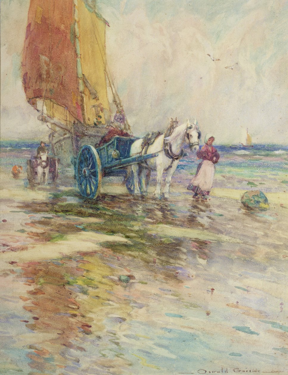 Na plaży autorstwa Oswald Garside