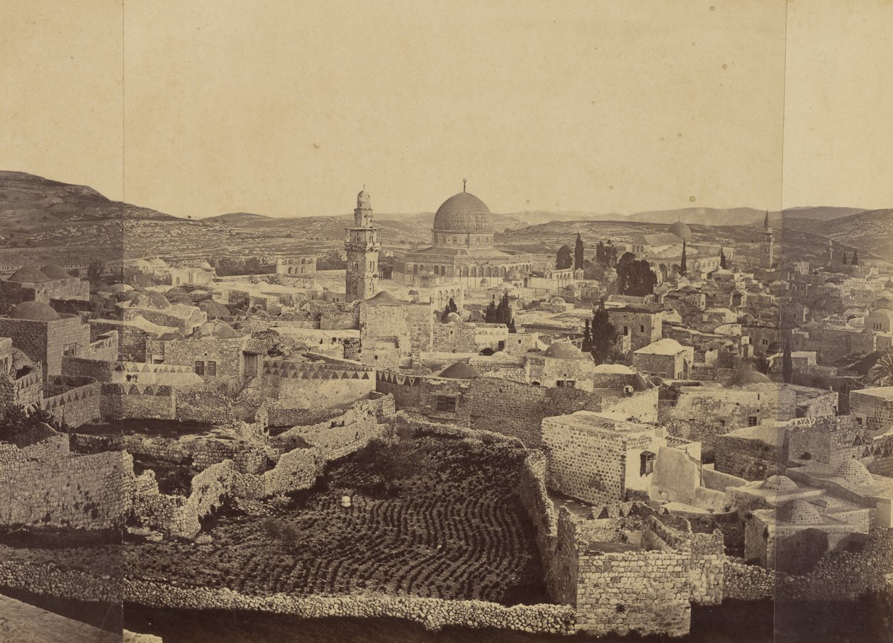 [Panorama Jerozolimy] autorstwa Othon Von Ostheim