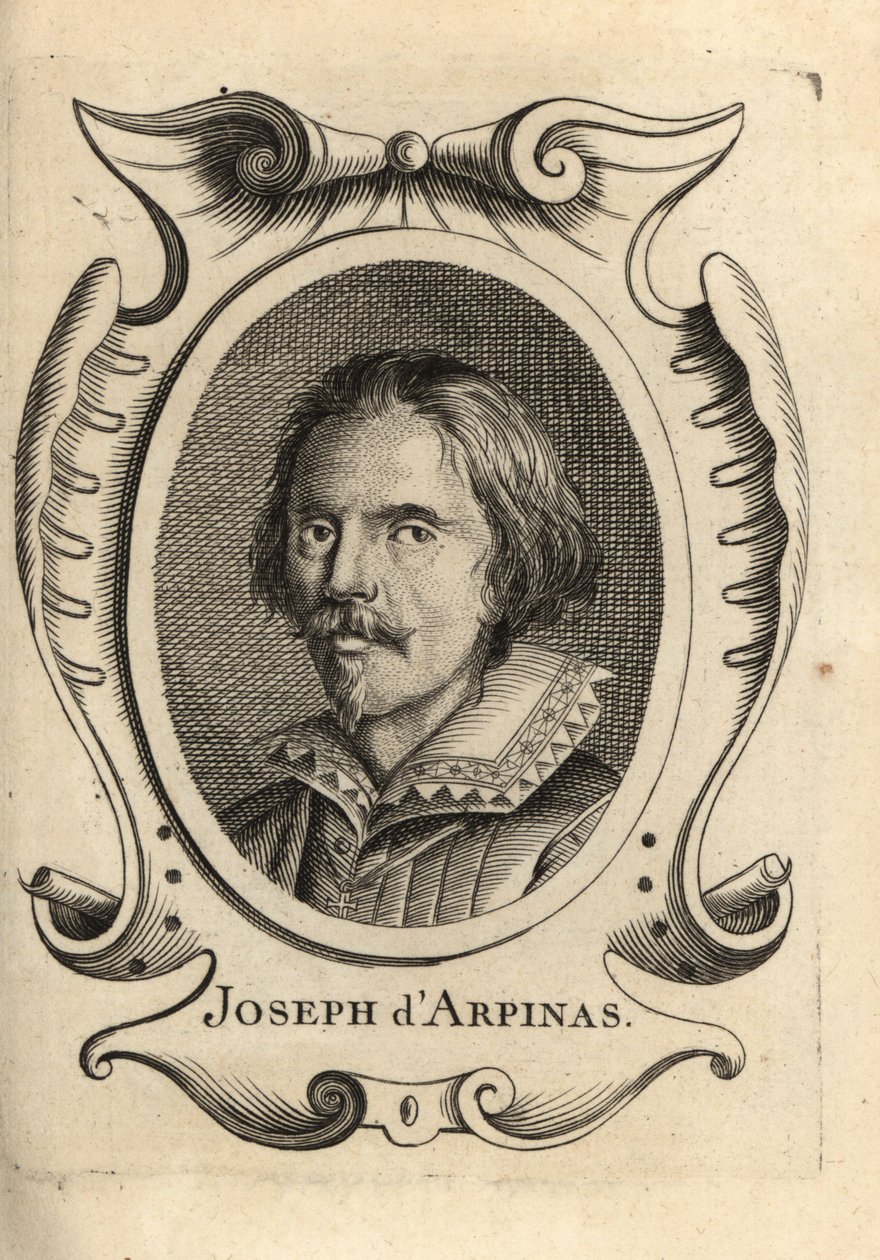 Giuseppe Cesari, włoski malarz manierystyczny. autorstwa Ottavio (after) Leoni