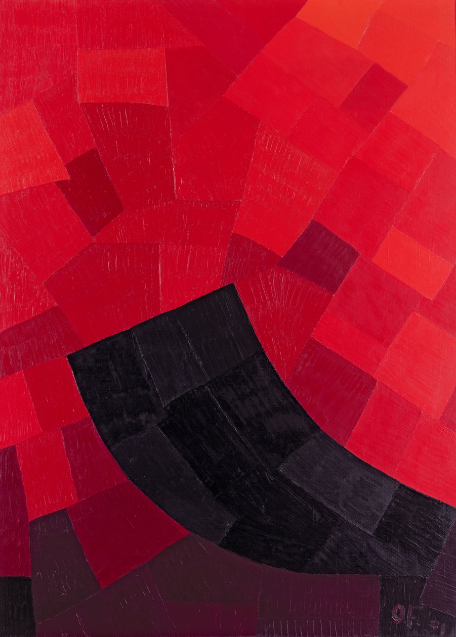 Czerwony, 1931 autorstwa Otto Freundlich