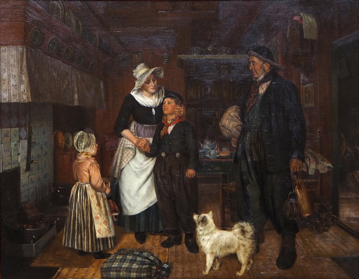 Nieznany obraz autorstwa Otto Kirberg