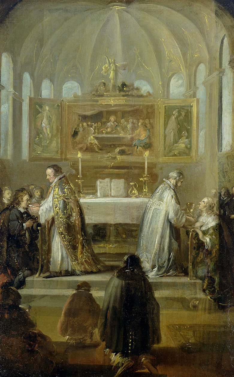 Komunia 1649-51 autorstwa Otto Wagenfeldt