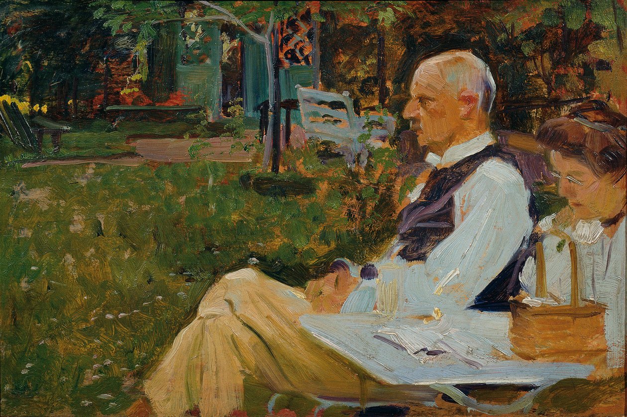 Heinrich (?) Triesch i jego żona autorstwa Otto Friedrich