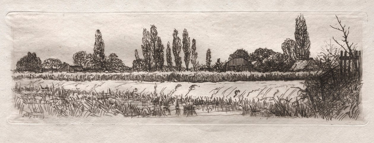 Pole kukurydzy, 1879. autorstwa Otto H. Bacher