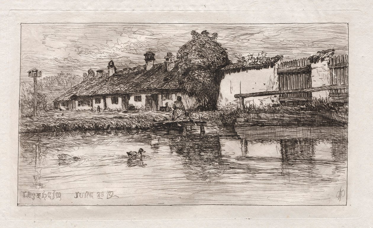 Lustheim, 1879. autorstwa Otto H. Bacher
