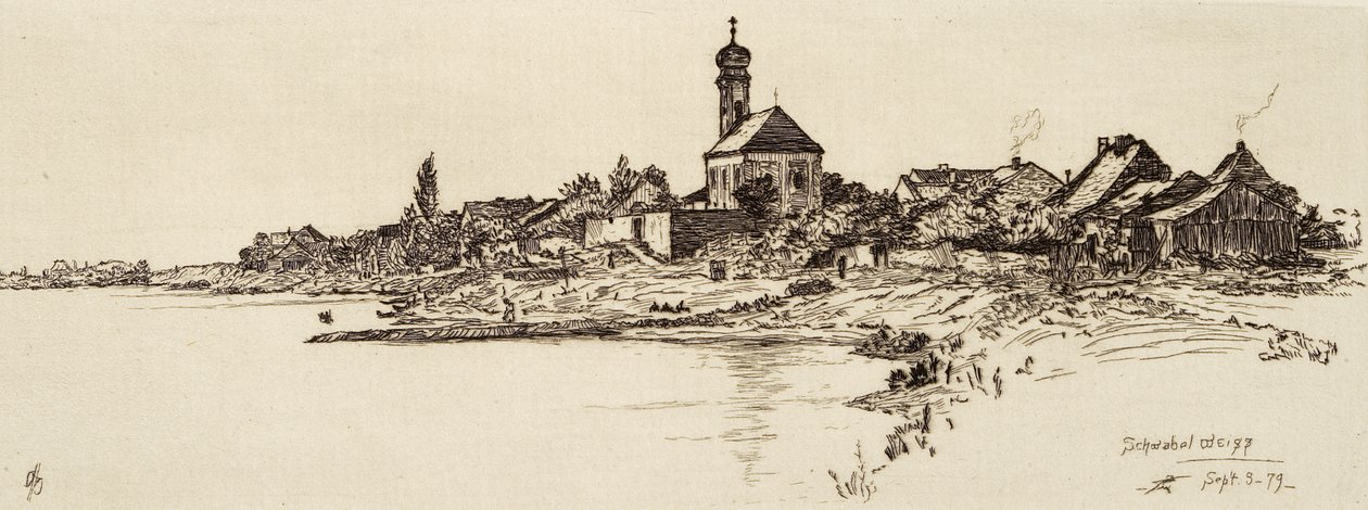 Schwabelweiss autorstwa Otto Henry Bacher