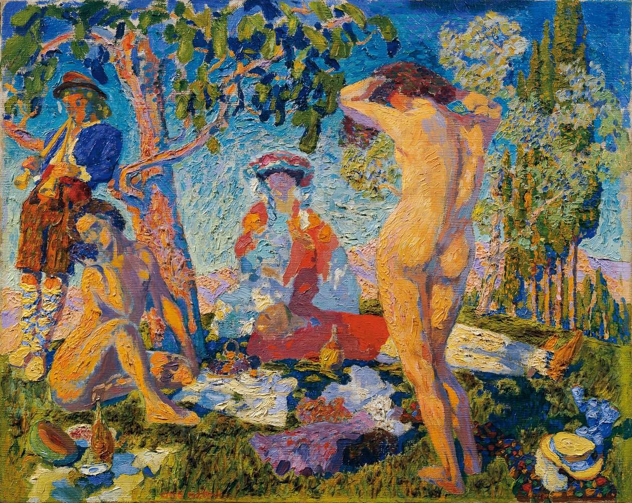 piknik autorstwa Otto Hettner