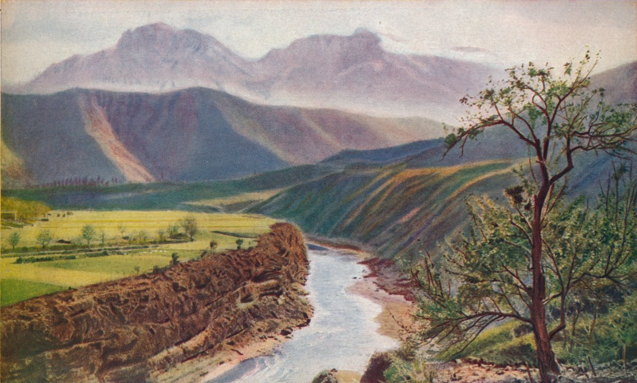 "Bośnia...", ok. 1920 r. autorstwa Otto Holbach