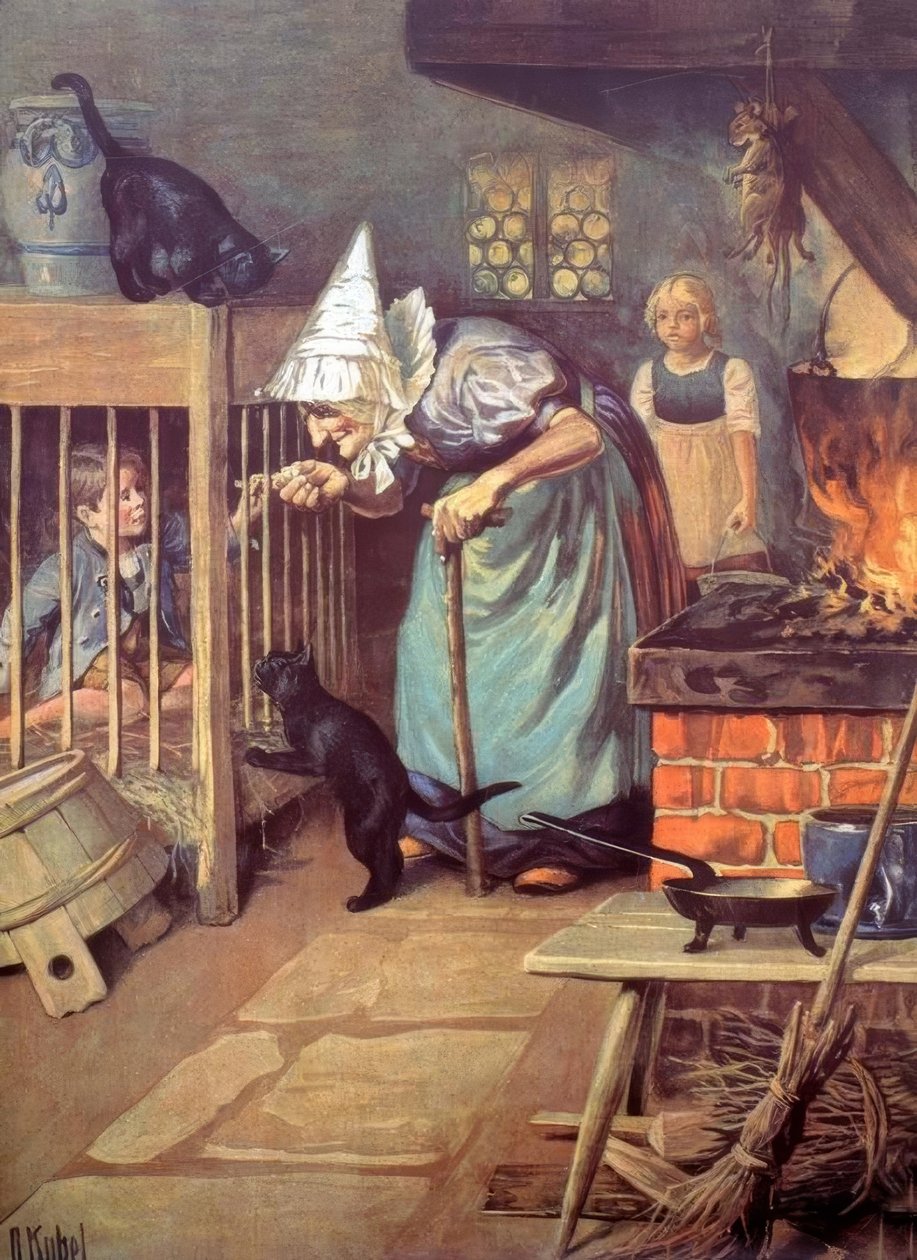Jaś i Małgosia autorstwa Otto Kubel
