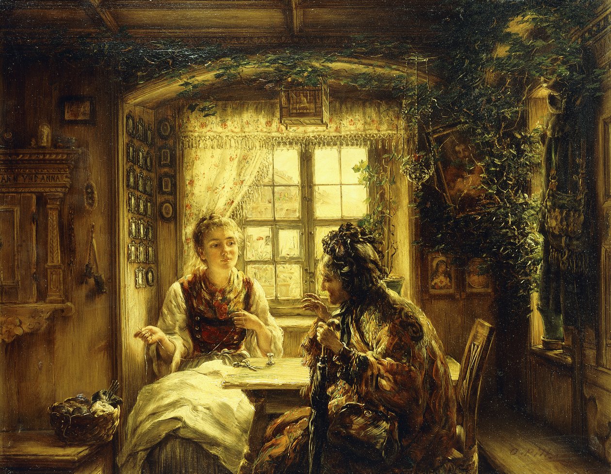 Wizyta popołudniowa, autorstwa Otto Piltz