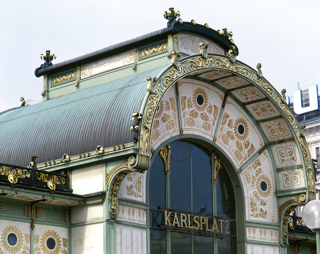 Pawilon Otto Wagnera na Karlsplatz autorstwa Otto Wagner