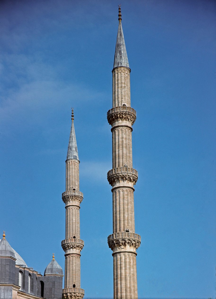 Fragment minaretów (1575) autorstwa Ottoman School