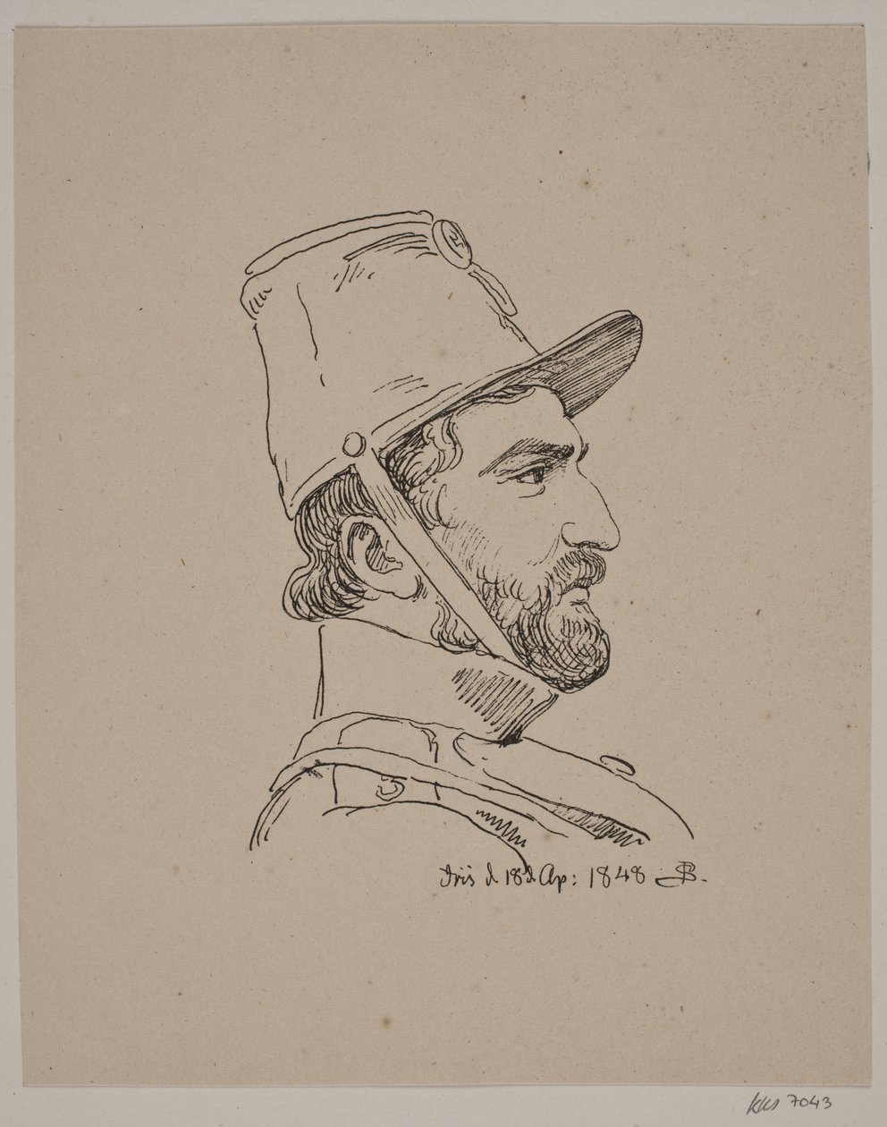 Carlo Dalgas autorstwa P.C. Skovgaard