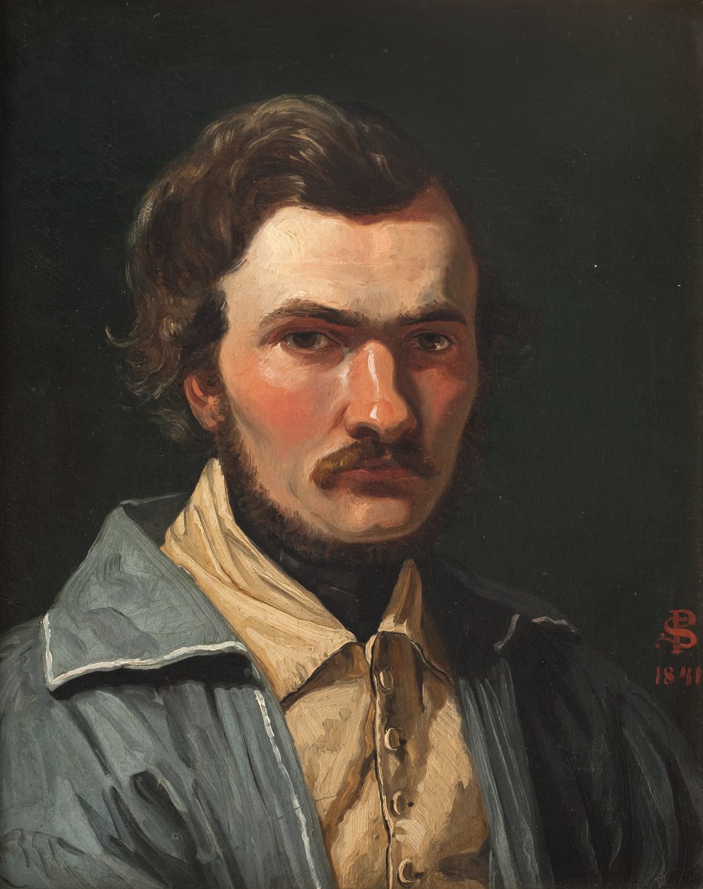 Malarz J.Th. Lundbye autorstwa P.C. Skovgaard