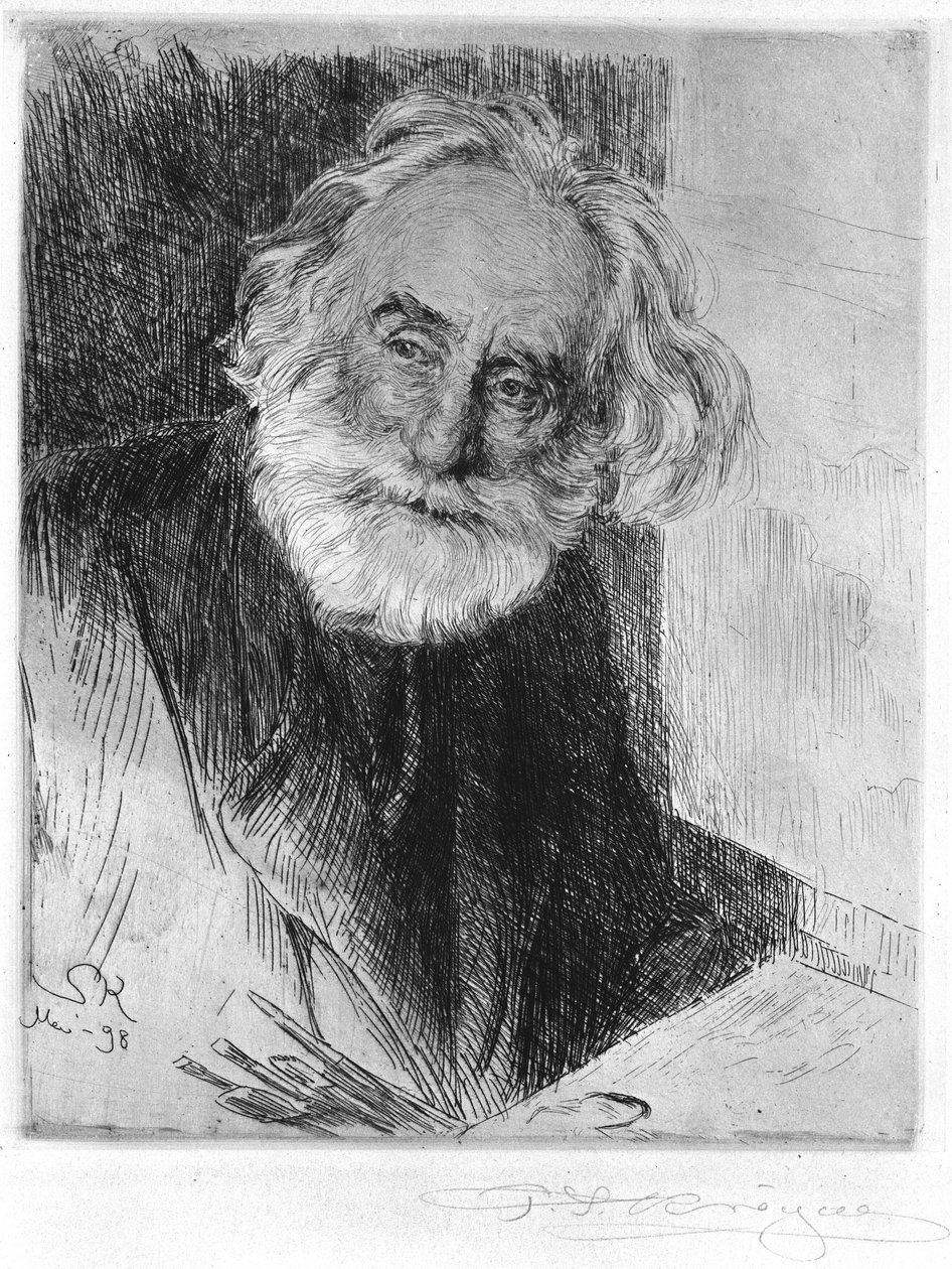 Portret Vilhelma Kyhn autorstwa Peder Severin Krøyer