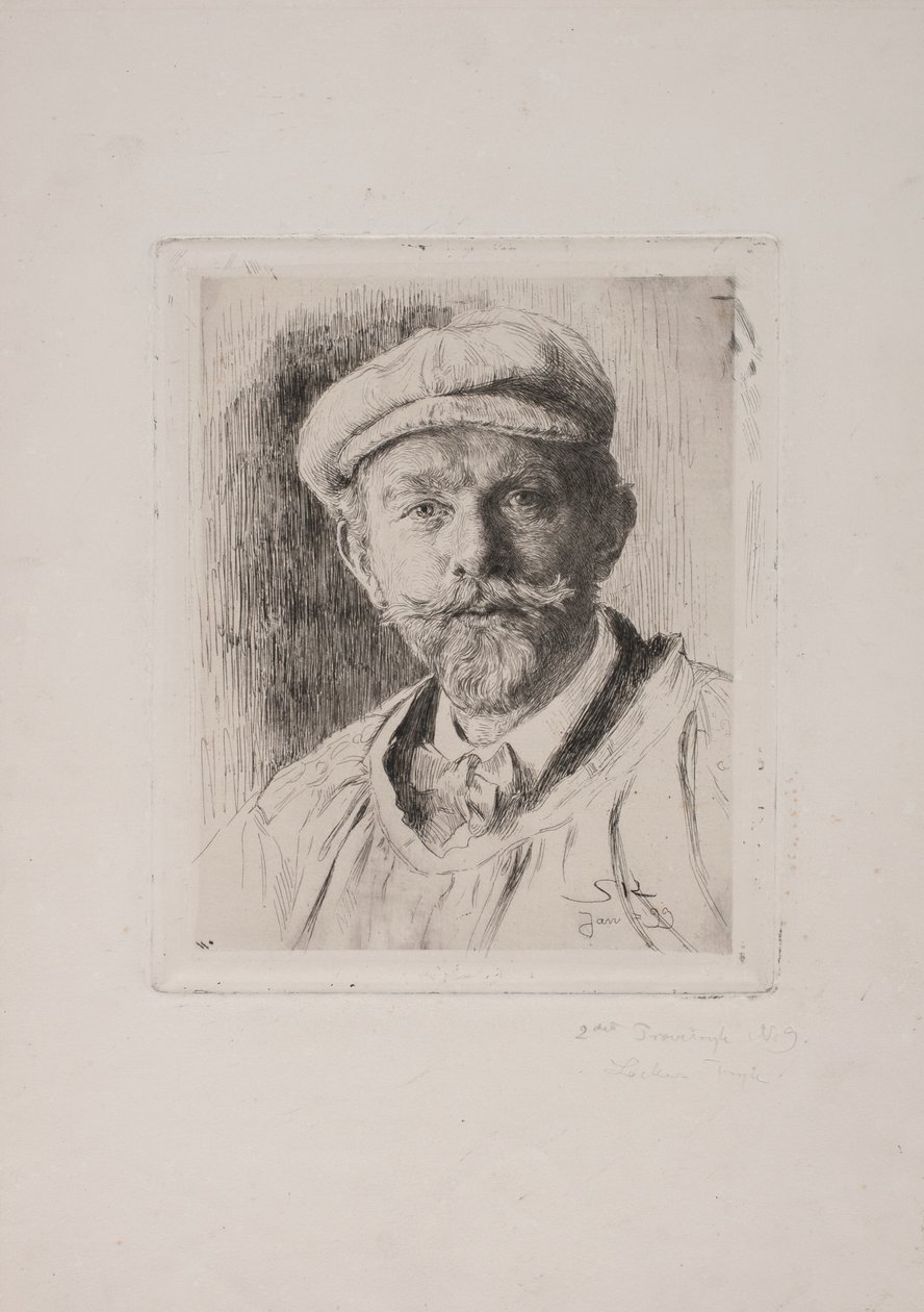 Autoportret autorstwa Peder Severin Krøyer