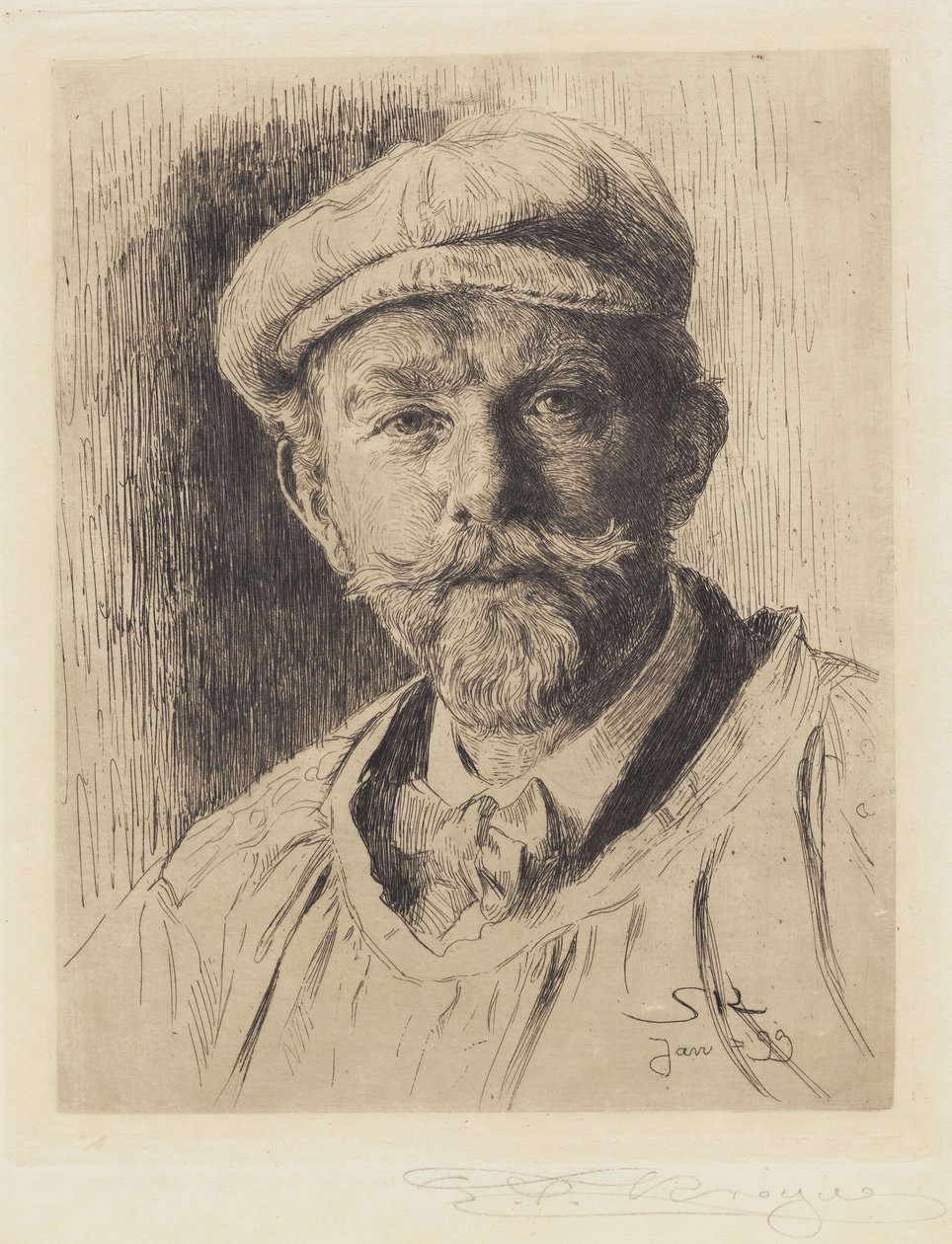Autoportret autorstwa Peder Severin Krøyer