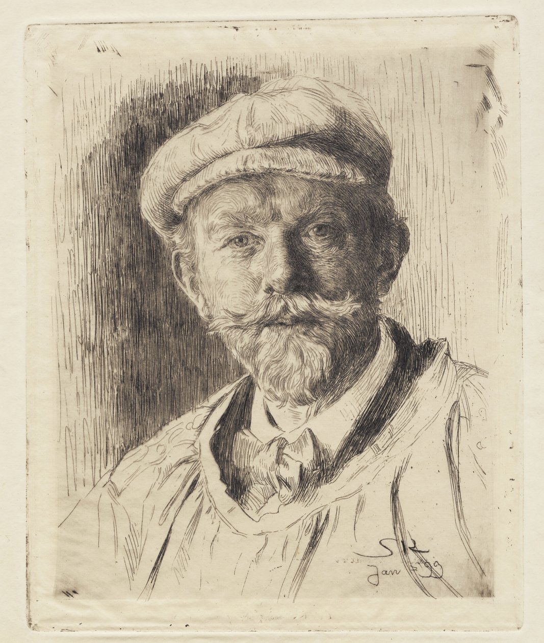 Autoportret autorstwa Peder Severin Krøyer