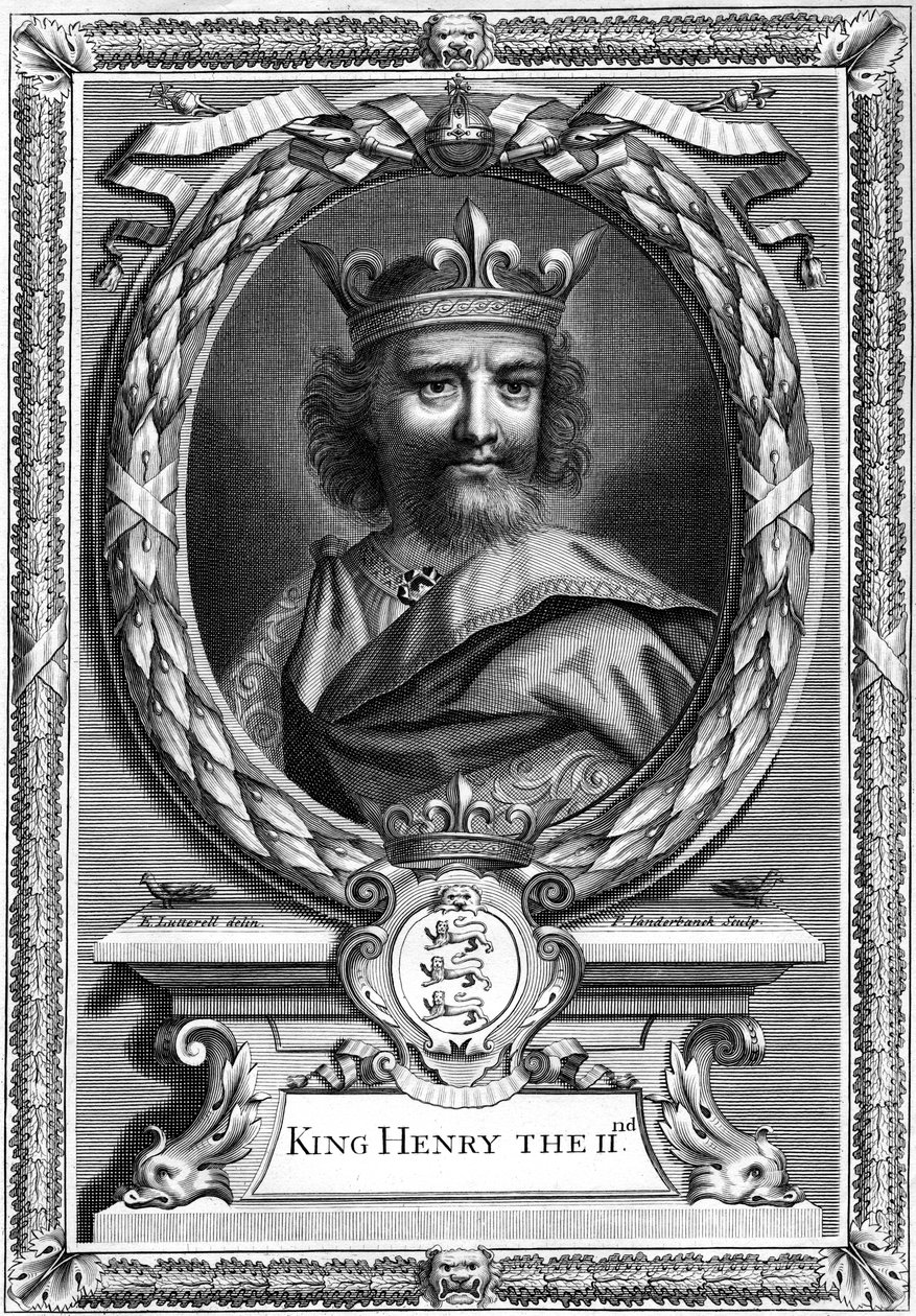 Henryk II, król Anglii. autorstwa P. Vanderbanck
