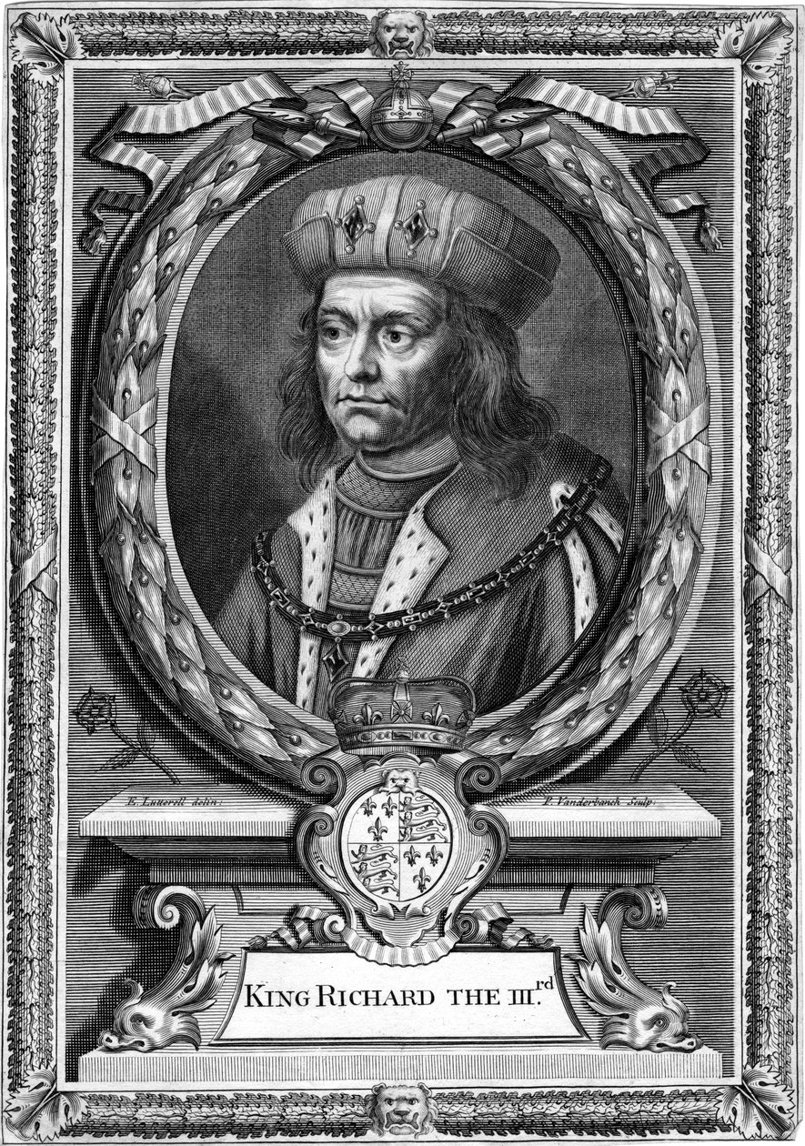 Ryszard III z Anglii, XVII wiek. autorstwa P. Vanderbanck