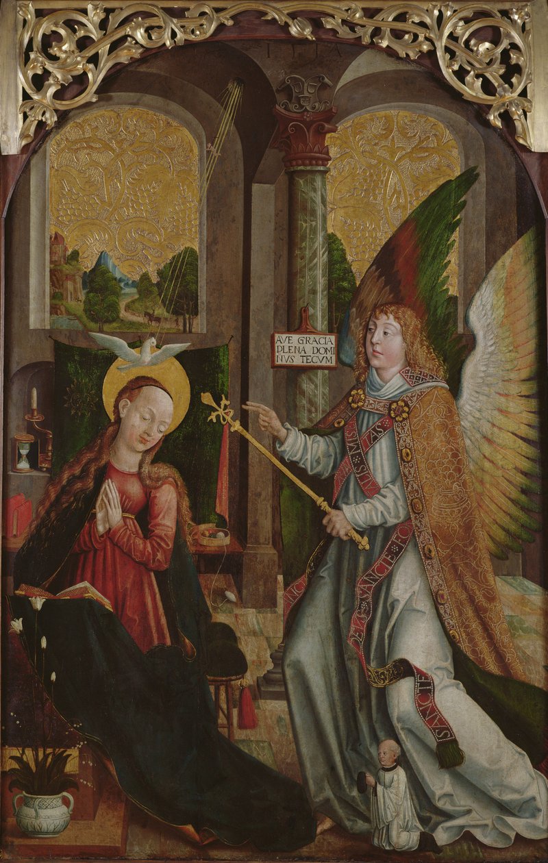 Zwiastowanie, 1517 autorstwa Painter Jerzy