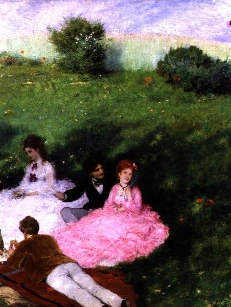 Majówka (więcej), 1873 autorstwa Pál Szinyei Merse