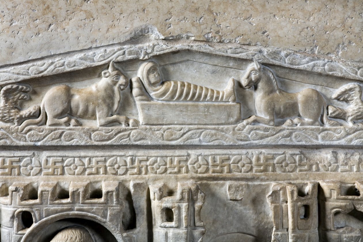 Sarkofag Stylichona (marmur) autorstwa Paleo Christian