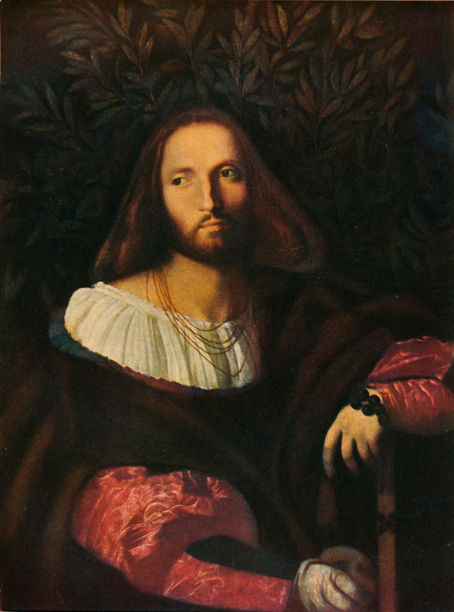 Portret poety, 1516, 1909 autorstwa Palma Vecchio
