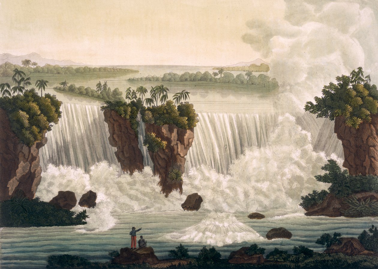 Wodospad Niagara, 1818, z 